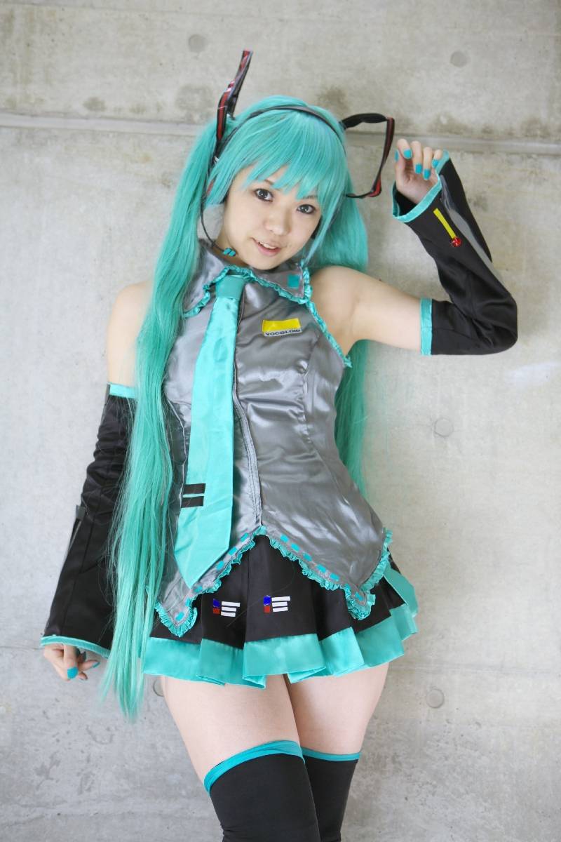 [Cosplay]Vocaloid-性感的Hatsune Mike